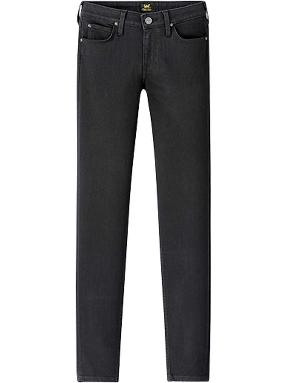 Lee Damen Jeans Ivy - Skinny Fit - Schwarz - Black Rinse günstig online kaufen