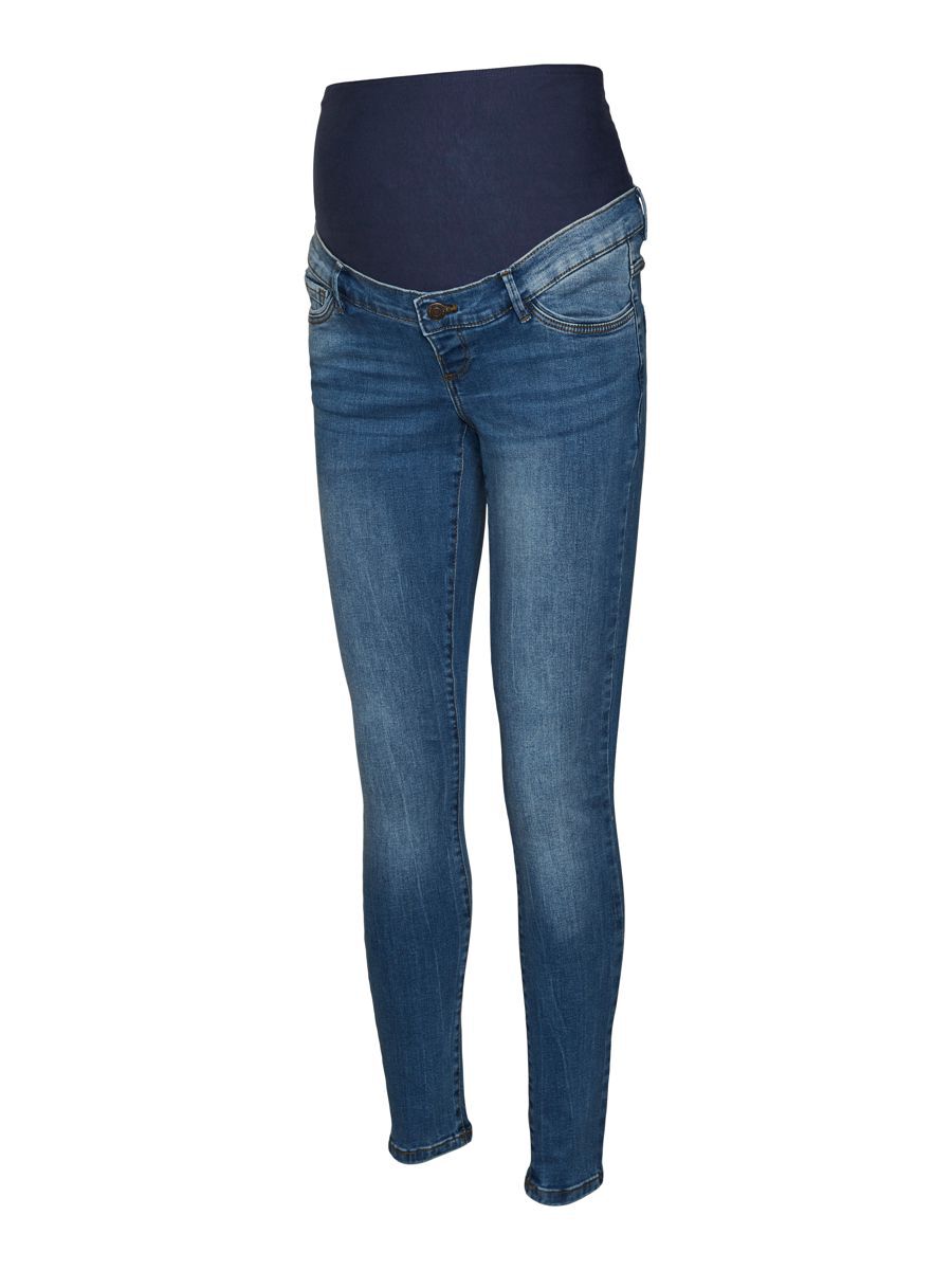 MAMA.LICIOUS Vmmtanya Umstandsjeans Damen Blau günstig online kaufen