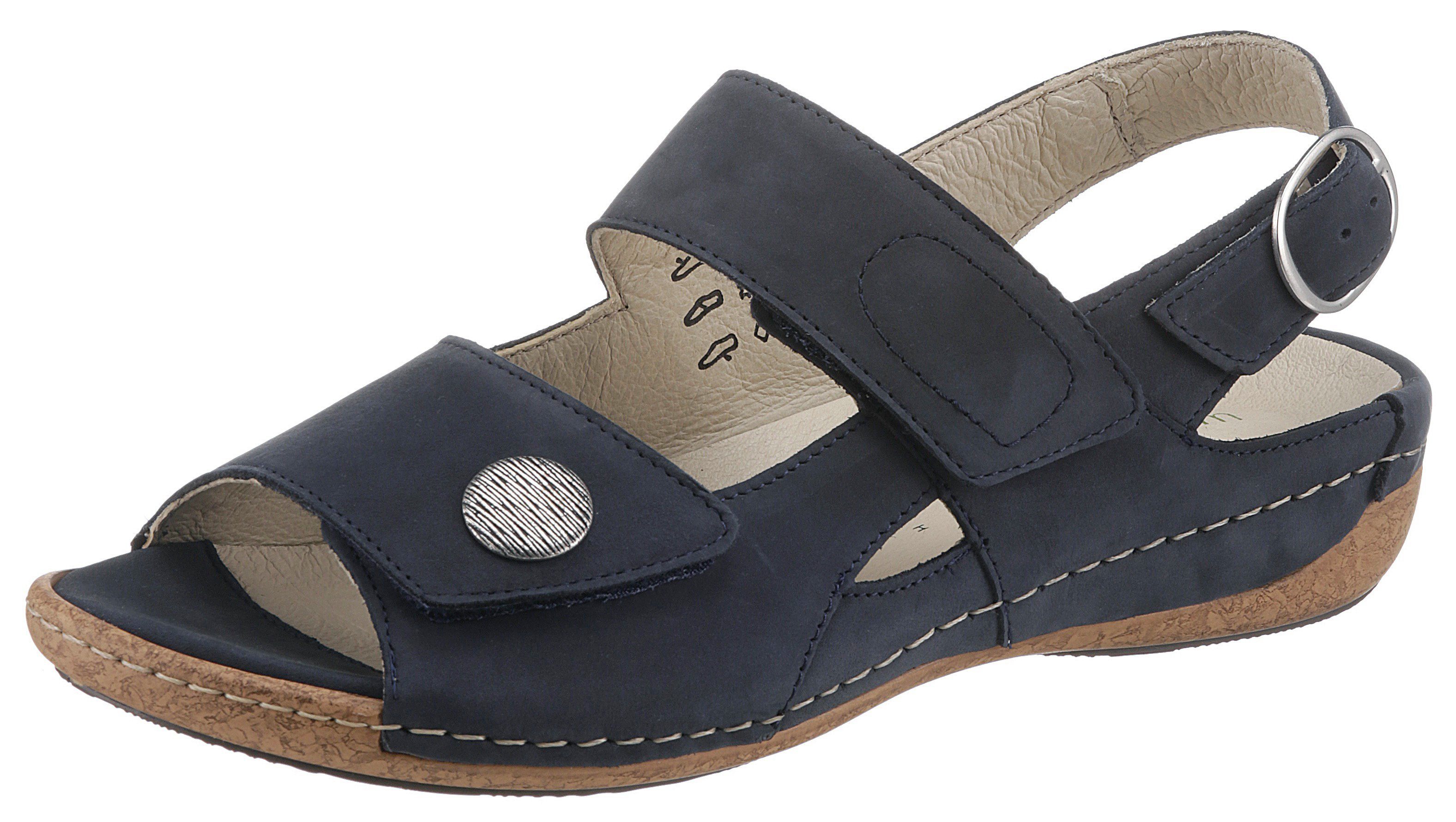 Waldläufer HELIETT Riemchensandale, Sommerschuh, Sandalette, Keilabsatz, günstig online kaufen