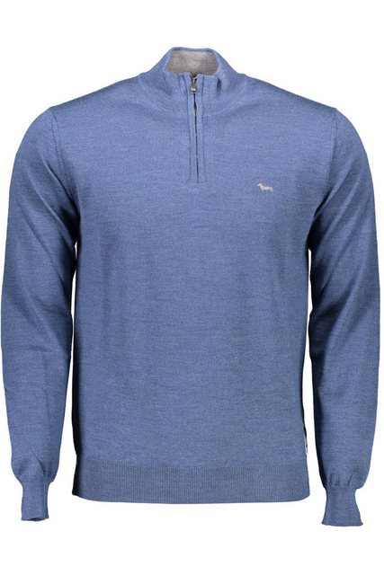 Harmont & Blaine Strickpullover Eleganter Herren Rollkragenpullover Blau mi günstig online kaufen