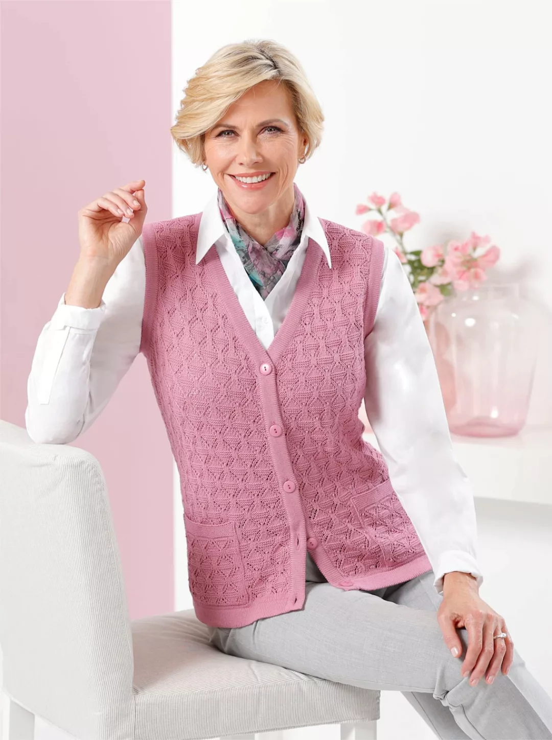 Classic Strickweste günstig online kaufen