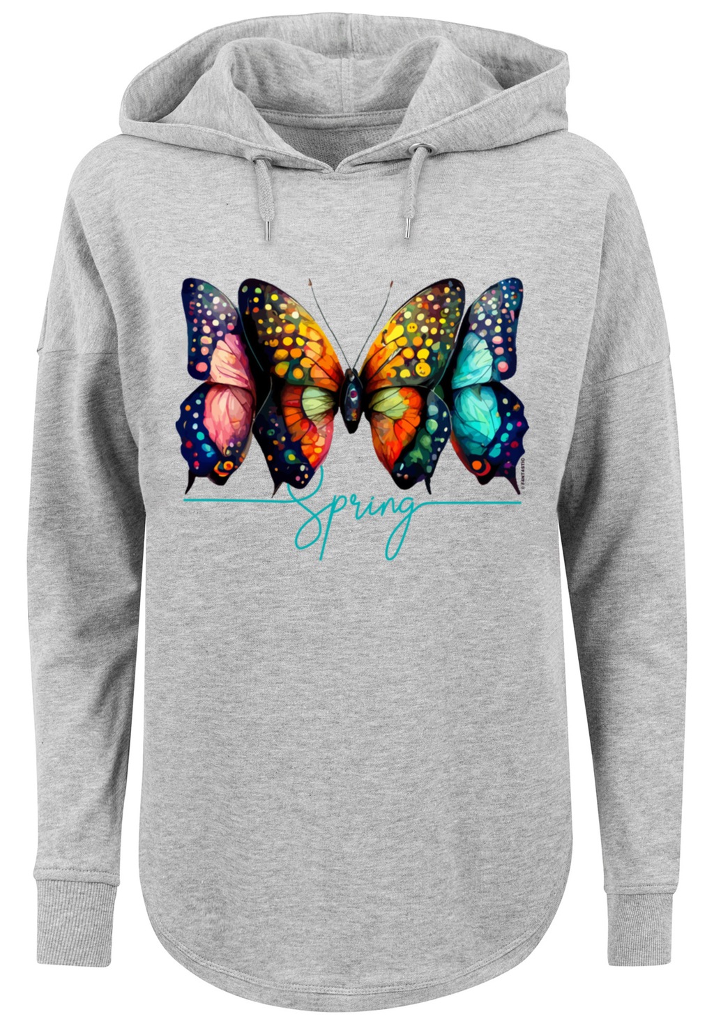 F4NT4STIC Kapuzenpullover "Schmetterling Illusion Oversize Hoodie", Print günstig online kaufen