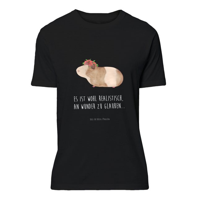 Mr. & Mrs. Panda T-Shirt Meerschweinchen weise - Schwarz - Geschenk, Frauen günstig online kaufen