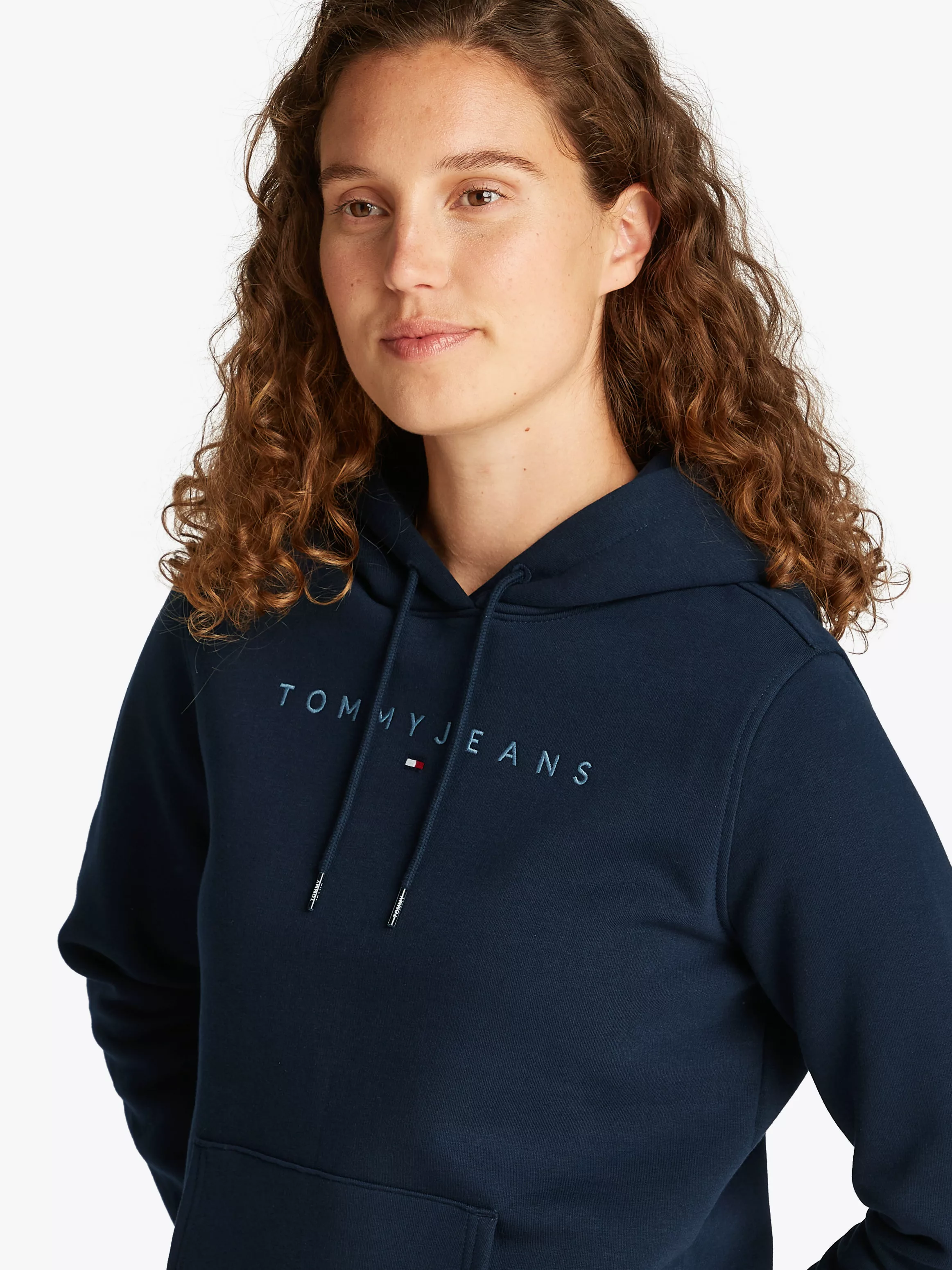 Tommy Jeans Curve Kapuzensweatshirt "TJW REG TONAL LINEAR HOODIE EXT", in G günstig online kaufen