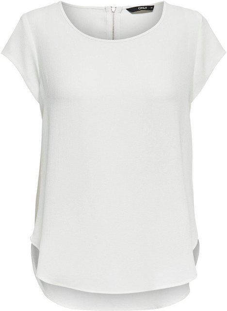 ONLY Shirtbluse ONLVIC S/S SOLID TOP günstig online kaufen