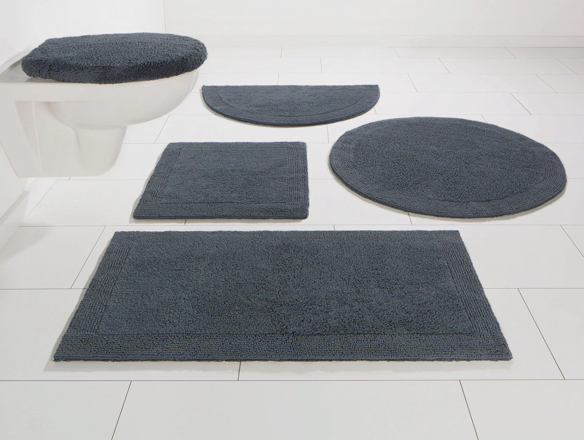 my home Badematte Kapra, Badvorleger, Badezimmer günstig online kaufen