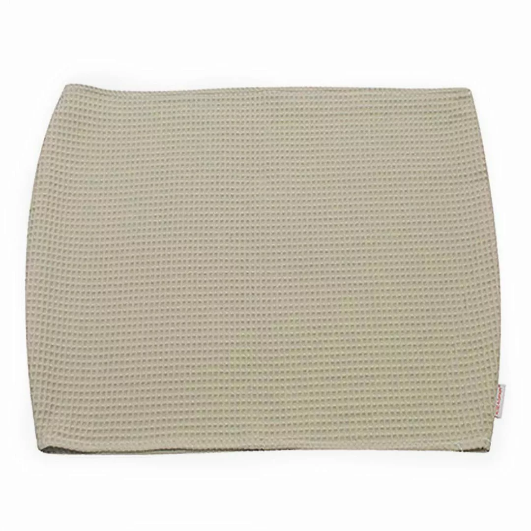 HOBEA-Germany Stillkissenbezug Baby Lagerungsbezug Waffelmuster taupe, günstig online kaufen