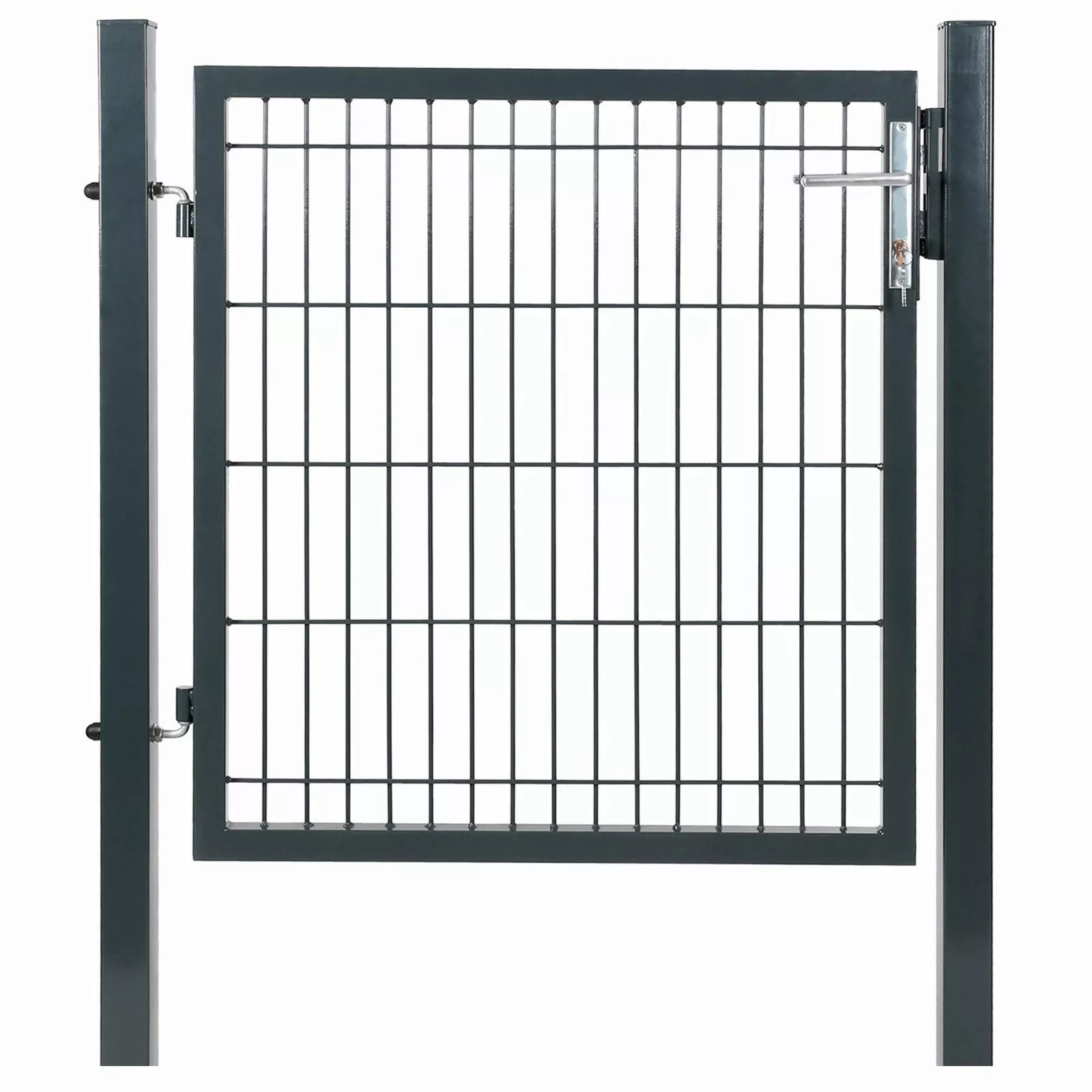 SONGMICS Gartentor, verzinkter Stahl, abschließbar, 106 günstig online kaufen