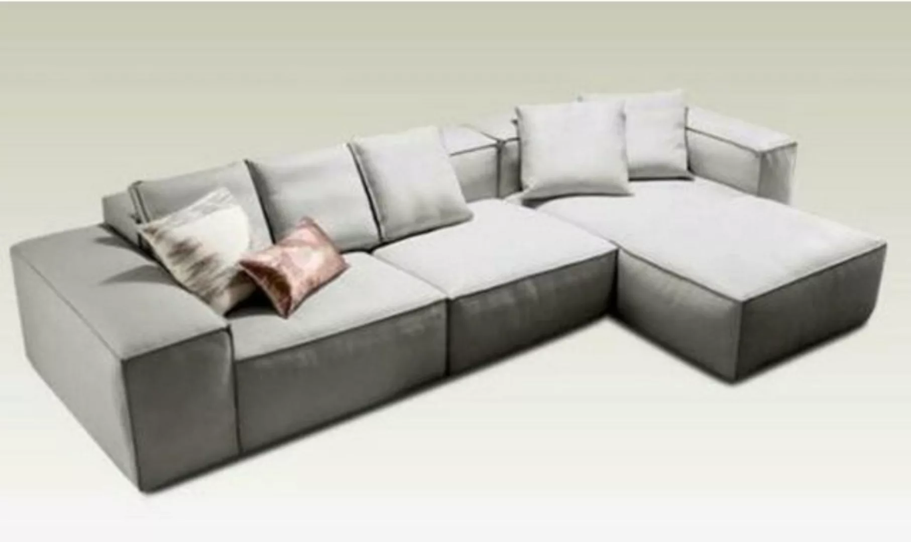 JVmoebel Ecksofa Ecksofa Couch Möbel Polster Sofa Wohnlandschaft Wohnzimmer günstig online kaufen