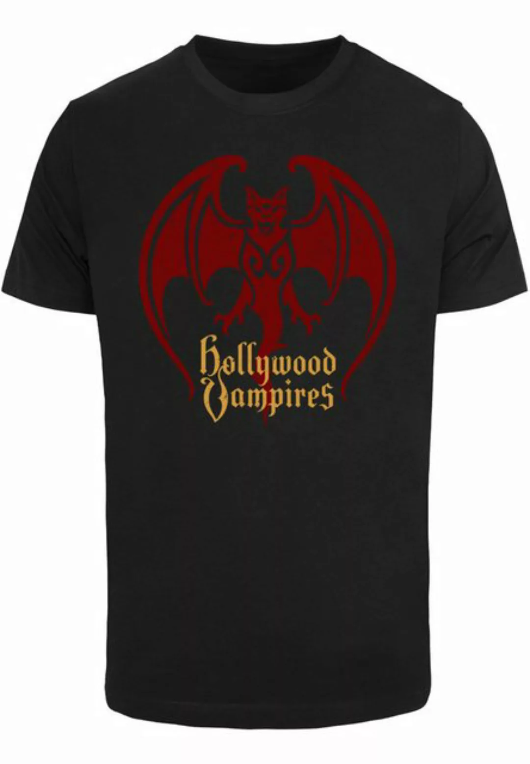 Merchcode T-Shirt Merchcode Herren Hollywood Vampires - Bat Logo T-Shirt (1 günstig online kaufen
