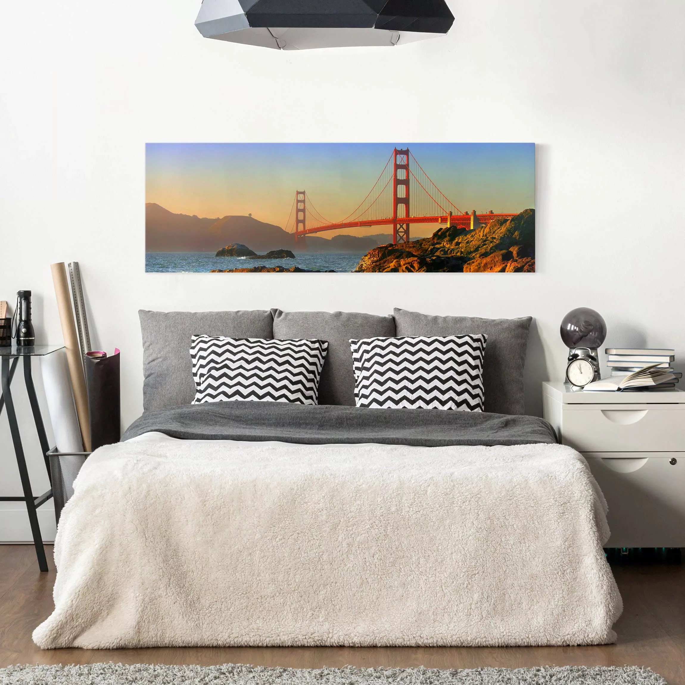 Leinwandbild - Panorama Baker Beach günstig online kaufen