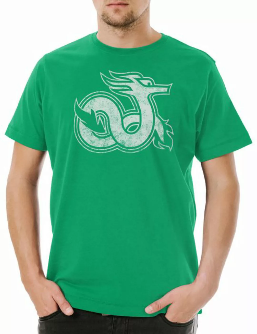 Urban Backwoods Print-Shirt Celtic Dragon V Herren T-Shirt Kelten Knoten Dr günstig online kaufen