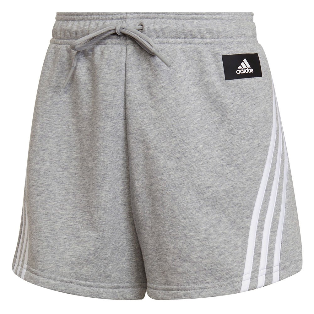 Adidas Future Icons 3 Stripes Shorts Hosen XS Medium Grey Heather günstig online kaufen