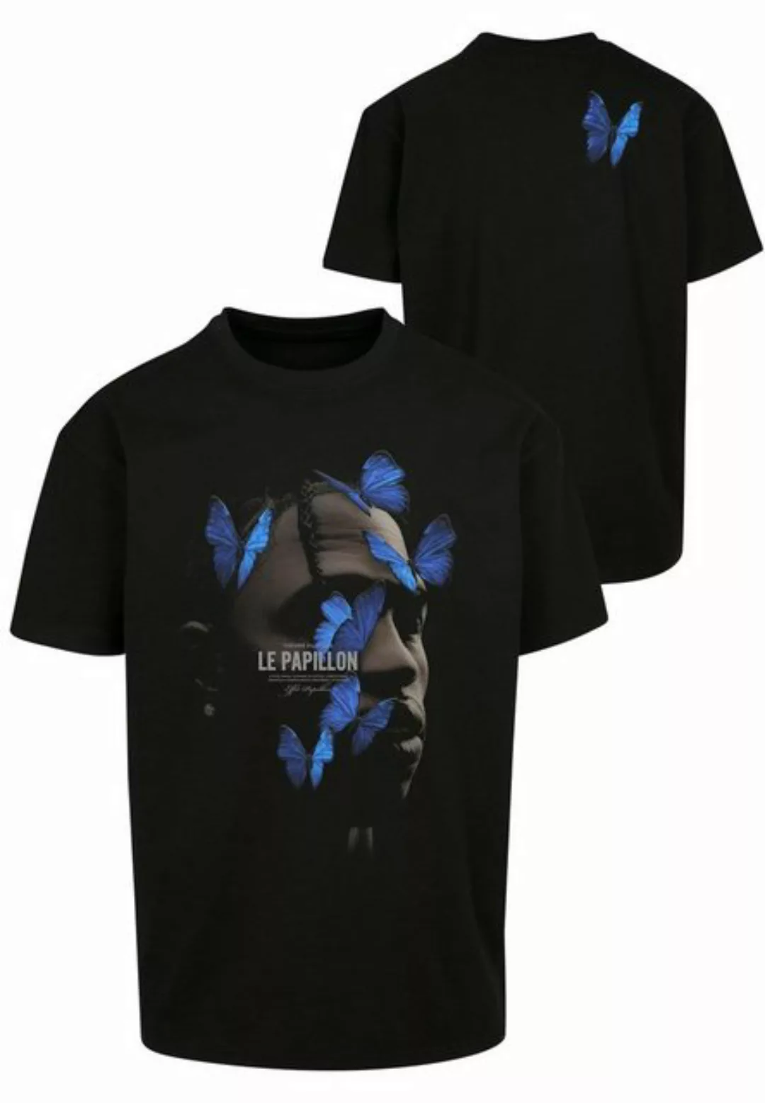 Upscale by Mister Tee Kurzarmshirt Upscale by Mister Tee Herren Le Papillon günstig online kaufen