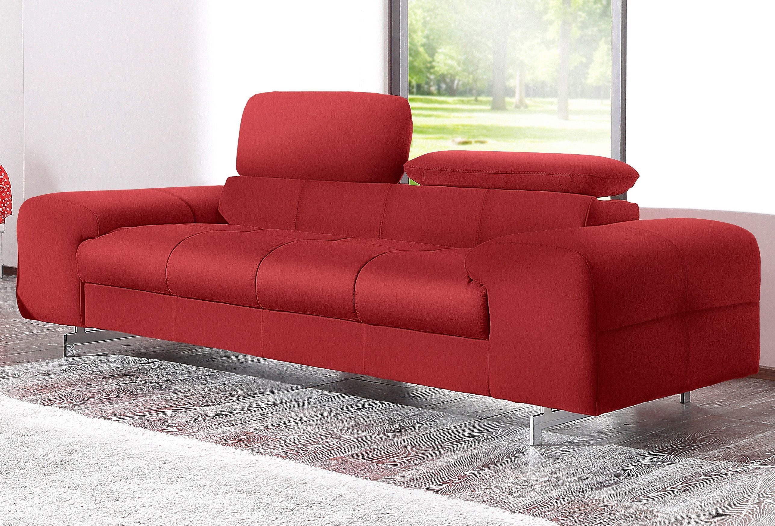 COTTA 2-Sitzer Chef, Big-Sofa mit Kopfteilverstellung, günstig online kaufen