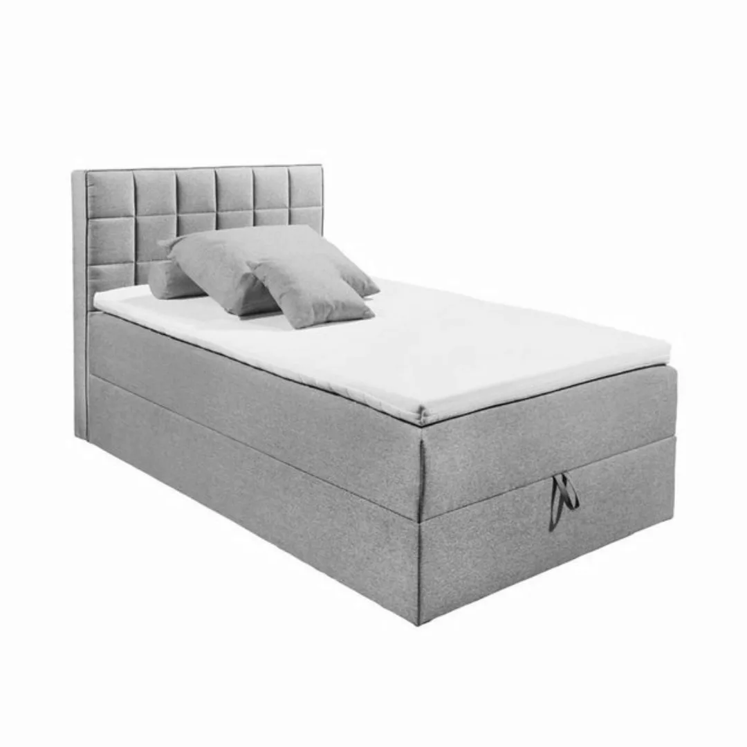 Lomadox Polsterbett ALICANTE-09, 120x200 cm Jugendbett mit Bettkasten ALICA günstig online kaufen