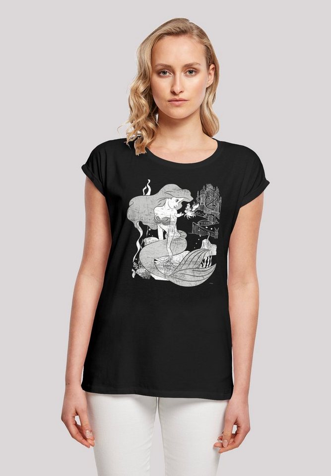 F4NT4STIC T-Shirt Disney Arielle die Meerjungfrau Print günstig online kaufen