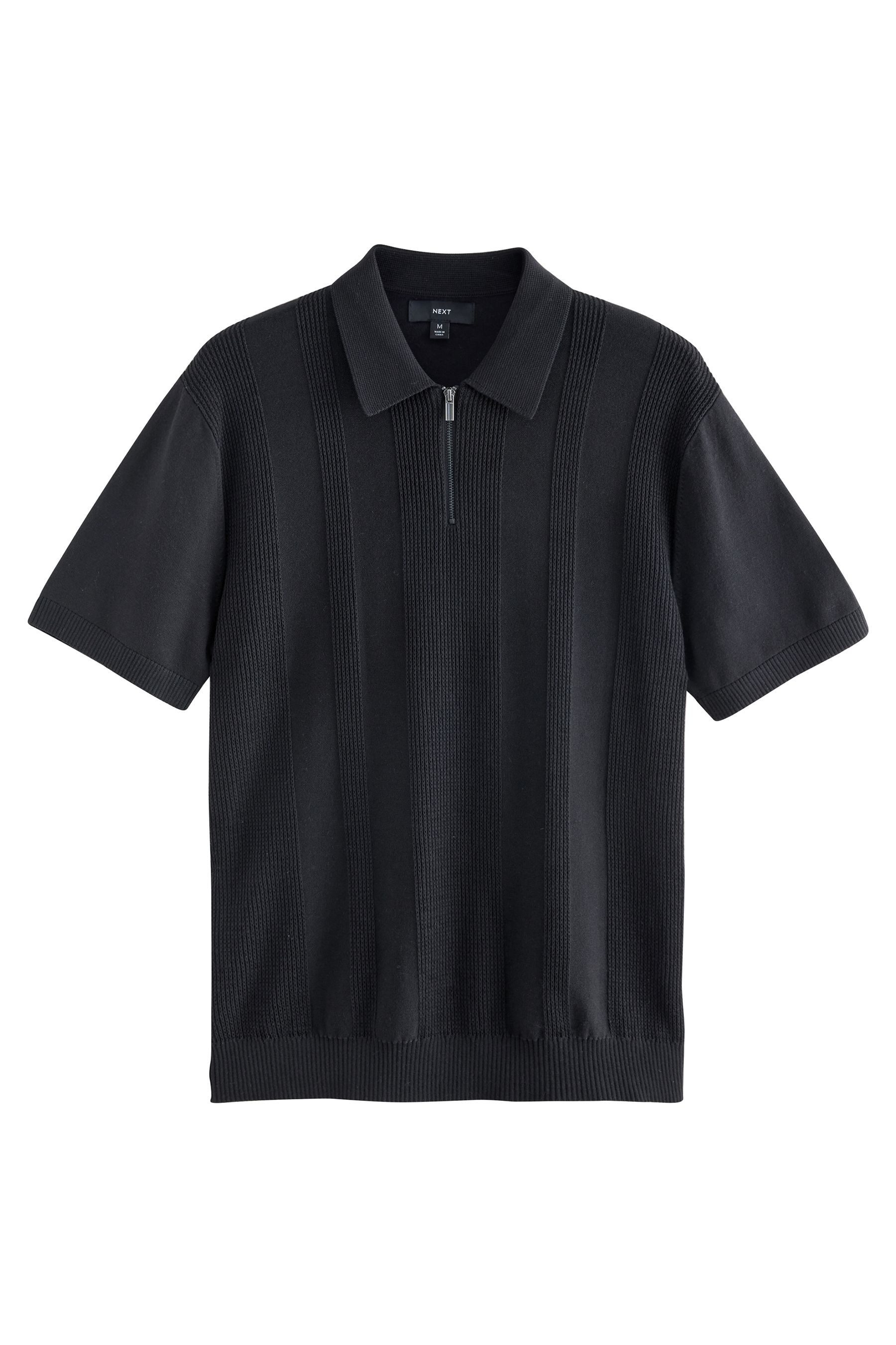 Next Poloshirt Strick-Polohemd Regular Fit mit günstig online kaufen