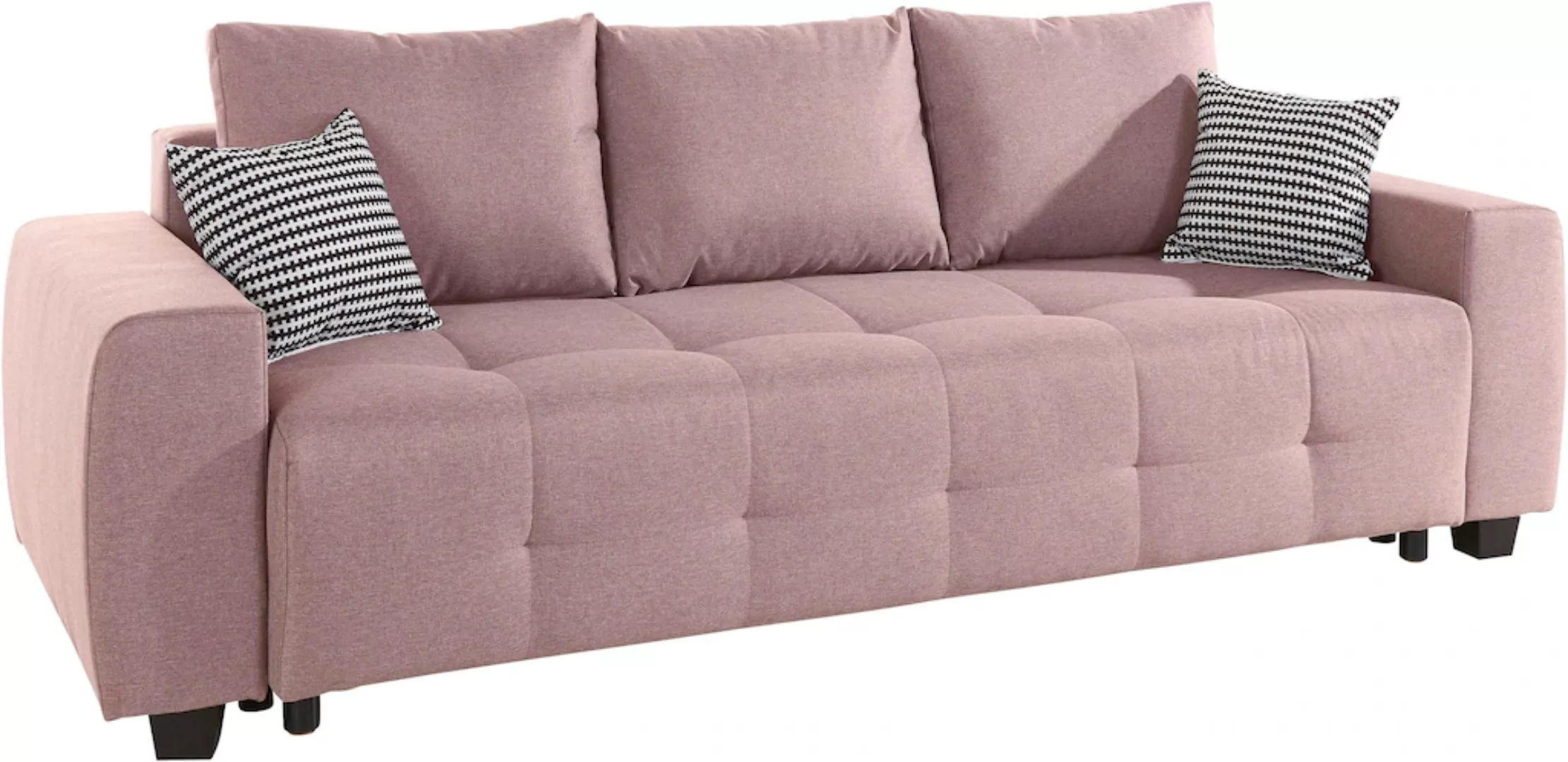 COLLECTION AB Schlafsofa "Bella", mit Bettfunktion und Bettkasten, inkl. lo günstig online kaufen