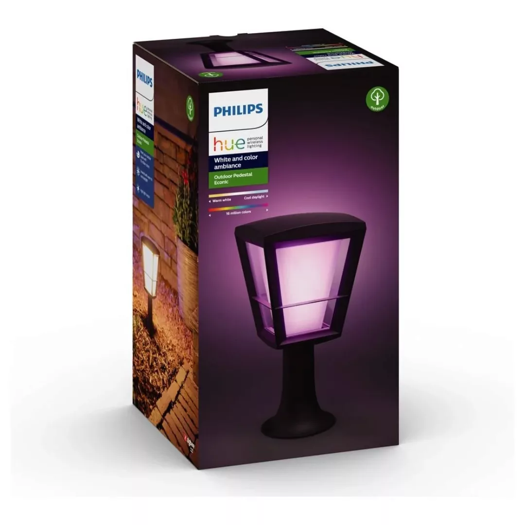 Philips Hue White+Color Econic LED-Sockelleuchte günstig online kaufen