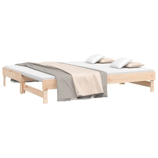 furnicato Bett Tagesbett Ausziehbar 2x(90x200) cm Massivholz Kiefer (1-tlg) günstig online kaufen