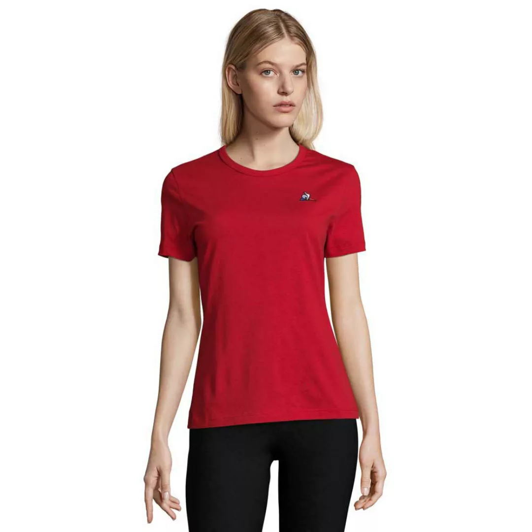 Le Coq Sportif Essential Nº2 Kurzärmeliges T-shirt XS Pure Red günstig online kaufen