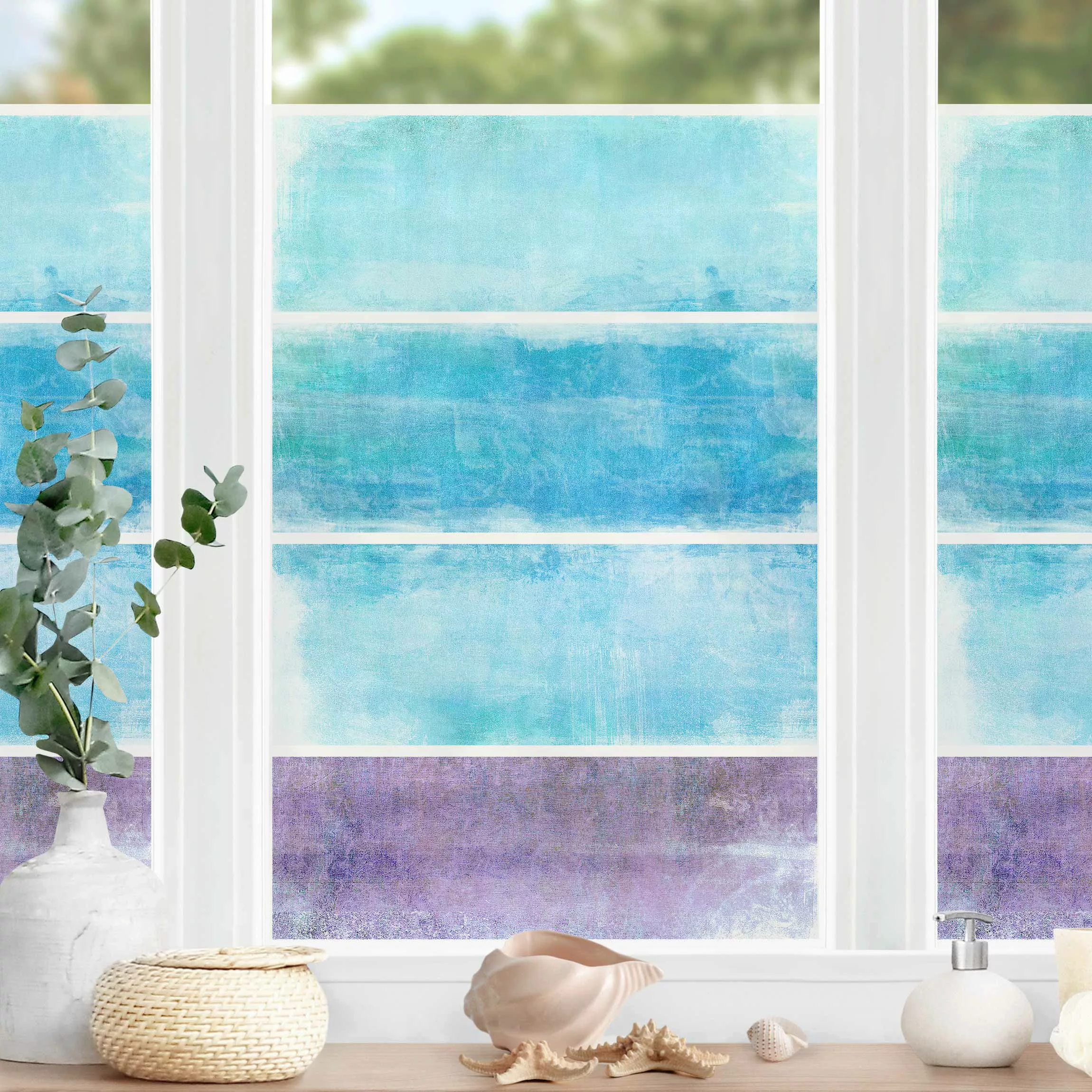 Fensterfolie Colour Harmony Blue günstig online kaufen
