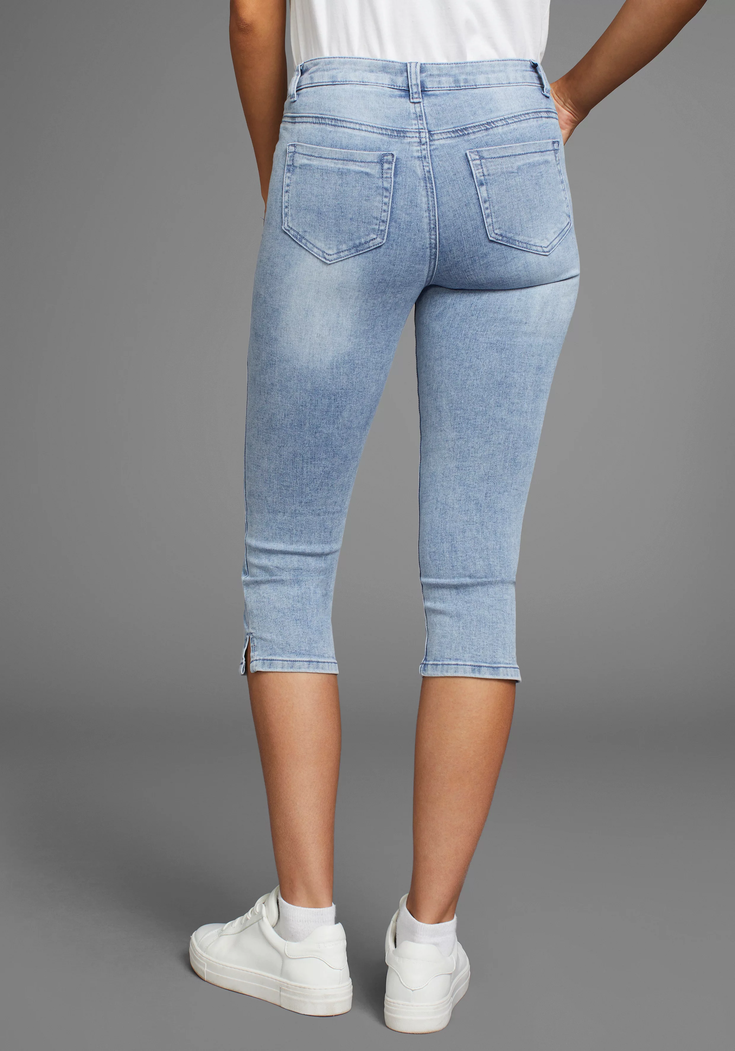 Arizona Caprijeans Ultra-Stretch Mid-Waist günstig online kaufen