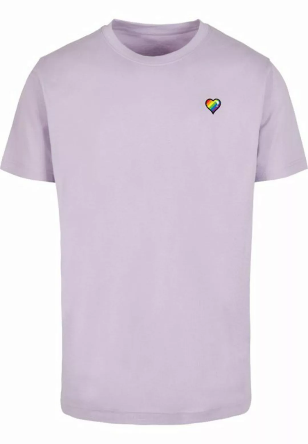 MisterTee T-Shirt MisterTee Glossy Heart Pride Tee (1-tlg) günstig online kaufen