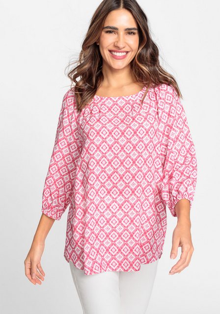 Olsen Klassische Bluse Blouse Woven Long Sleeves günstig online kaufen