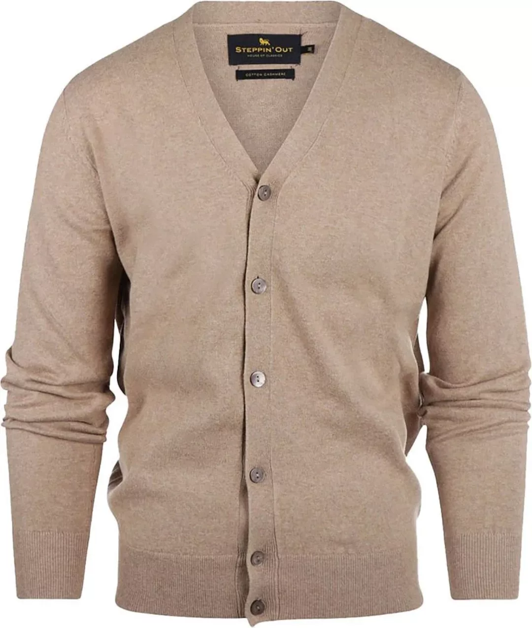 Steppin' Out Strickjacke Cashmere Beige - Größe XL günstig online kaufen