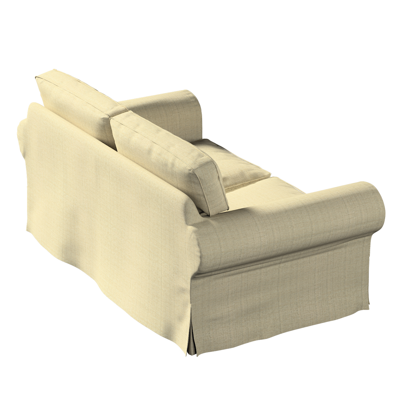 Bezug für Ektorp 2-Sitzer Schlafsofa NEUES Modell, beige-creme, Sofabezug f günstig online kaufen