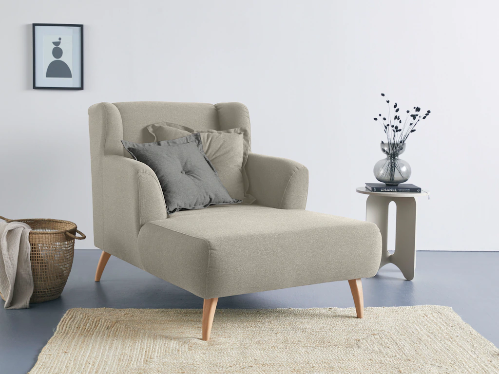 Home affaire Loveseat "Baggio Kuschel Mega Lounge Big Sessel" günstig online kaufen