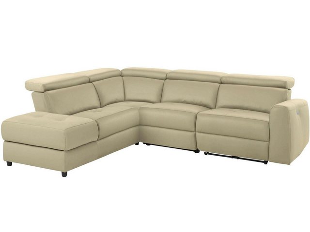 Home affaire Ecksofa Sentrano, L-Form, 273 cm, man. o. elektr. Relaxfunktio günstig online kaufen