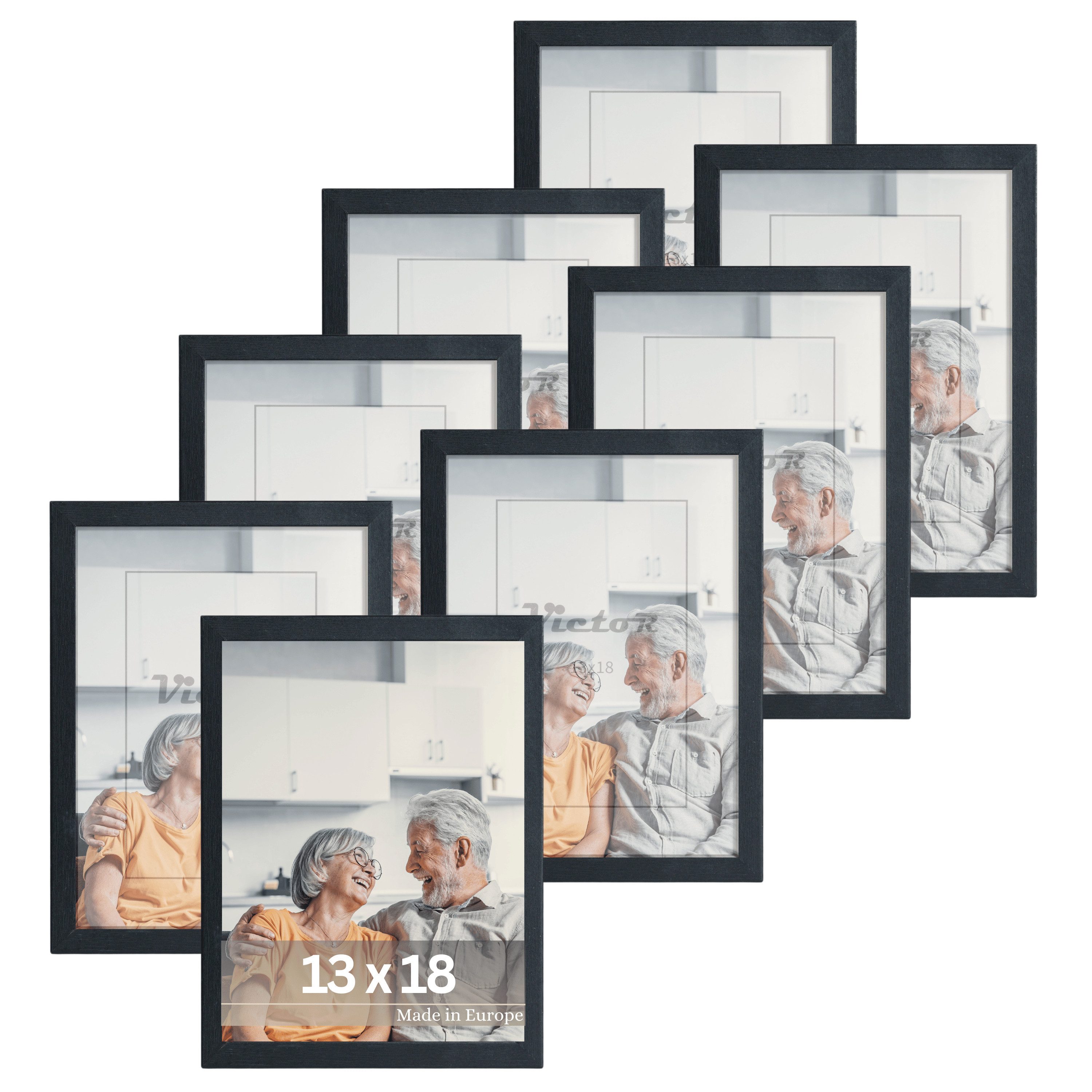 Victor (Zenith) Bilderrahmen Dali, Bilderrahmen Braun günstig online kaufen