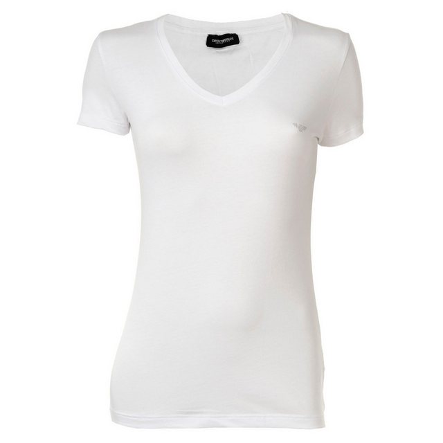 Emporio Armani T-Shirt Damen T-Shirt - V-Neck, Loungewear, Kurzarm, (Packun günstig online kaufen