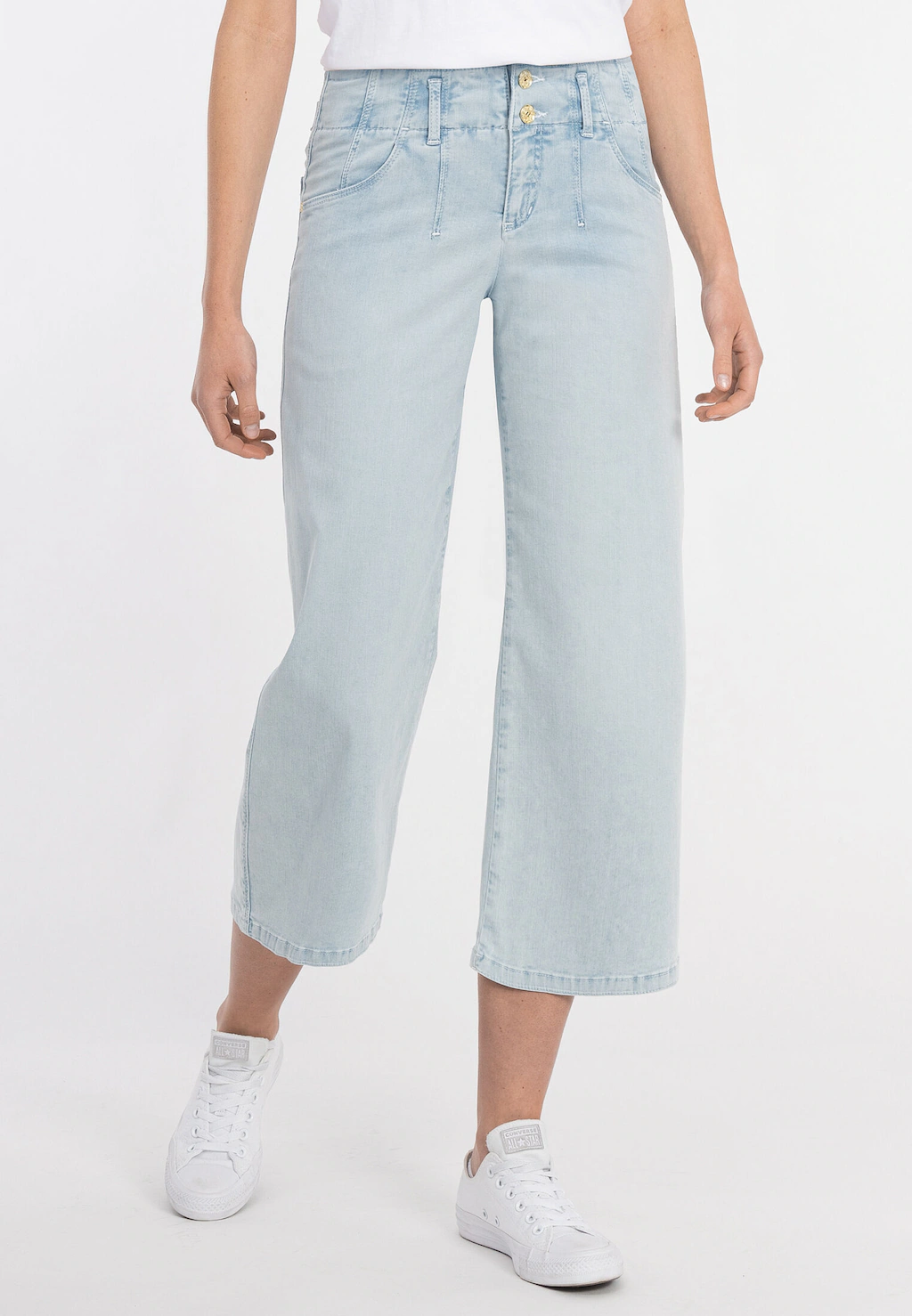 Recover Pants Culotte "VICKY", mit Doppelknopf-Verschluss günstig online kaufen