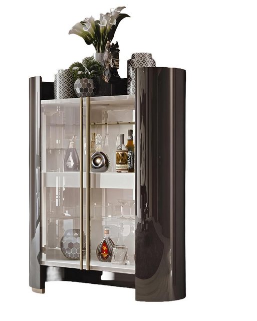 Xlmoebel Vitrine Neue Bizzotto Design Vitrine für das Esszimmer und Wohnzim günstig online kaufen