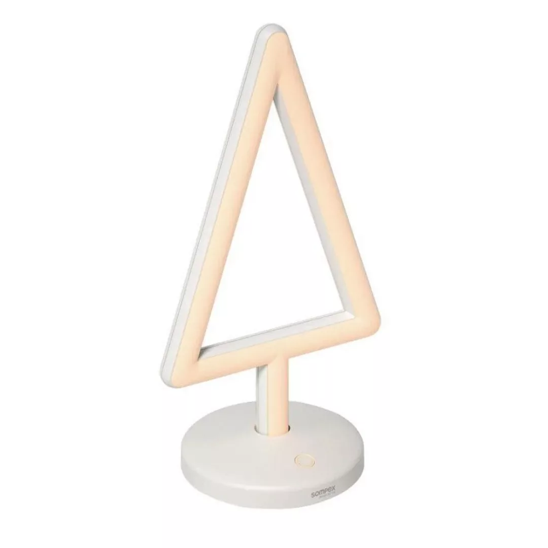 LED Akku Tischleuchten Set Triangle & Star in Weiß günstig online kaufen