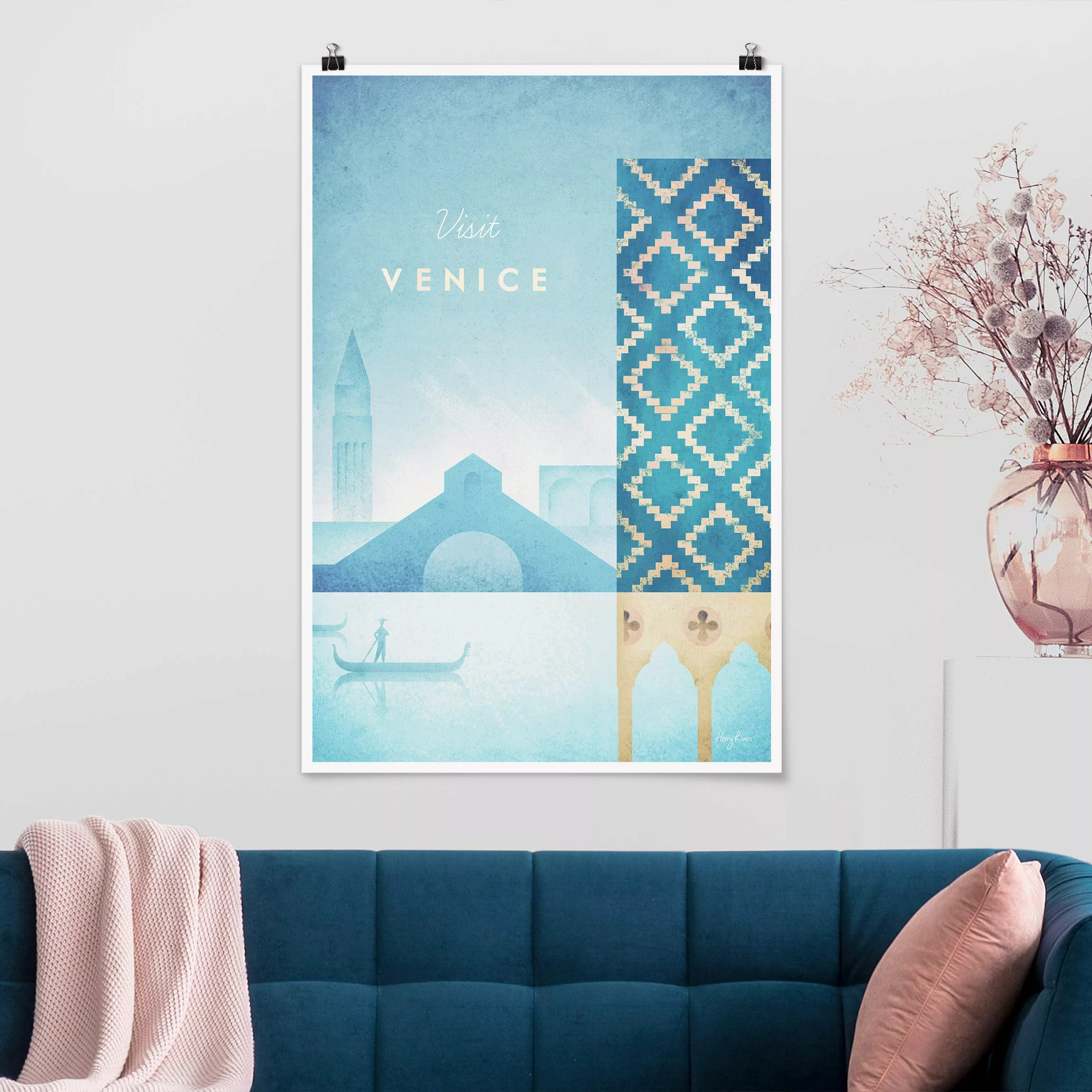 Poster Architektur & Skyline - Hochformat Reiseposter - Venedig günstig online kaufen