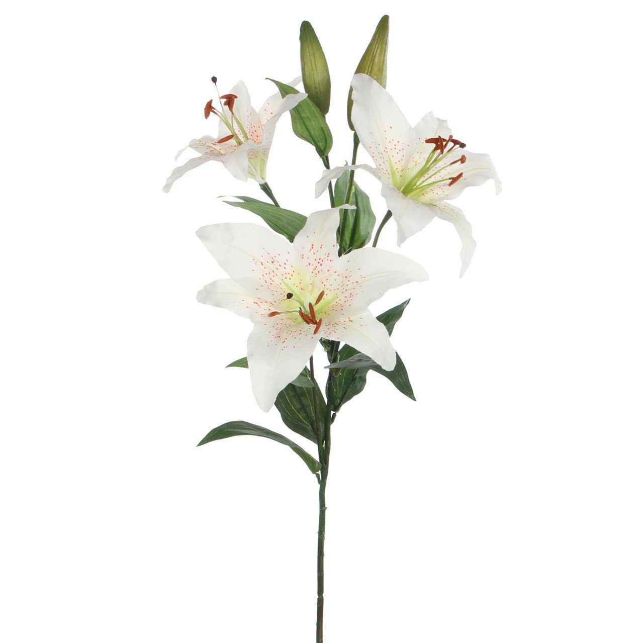 Kunstpflanze Mica künstlicher Lilienstiel stargazer creme günstig online kaufen