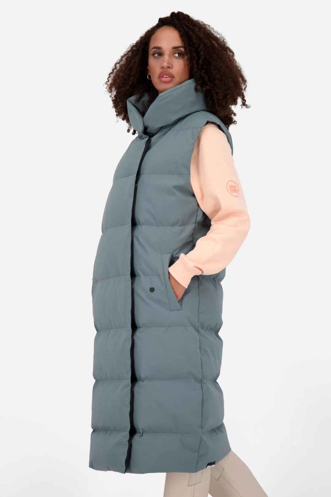 Alife & Kickin Steppweste "PhoebeAK A Long Vest Damen Steppweste, Longweste günstig online kaufen