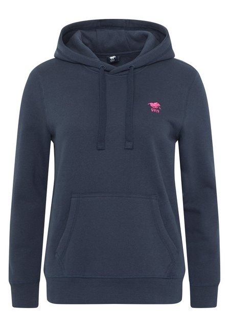 Polo Sylt Kapuzensweatshirt mit Label-Stitching günstig online kaufen