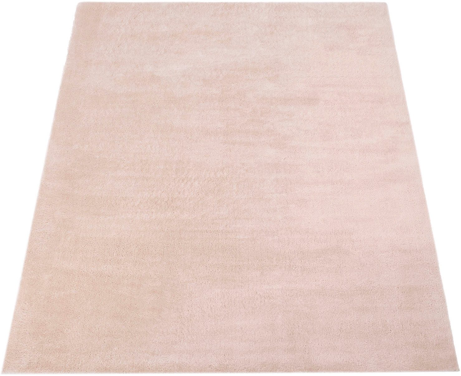 Paco Home Teppich »Cadiz 630«, rechteckig, 14 mm Höhe, Uni-Farben, besonder günstig online kaufen