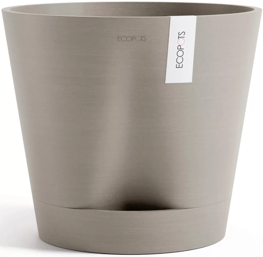 ECOPOTS Blumentopf "Venice 2 40 Taupe", für den Innenbereich günstig online kaufen