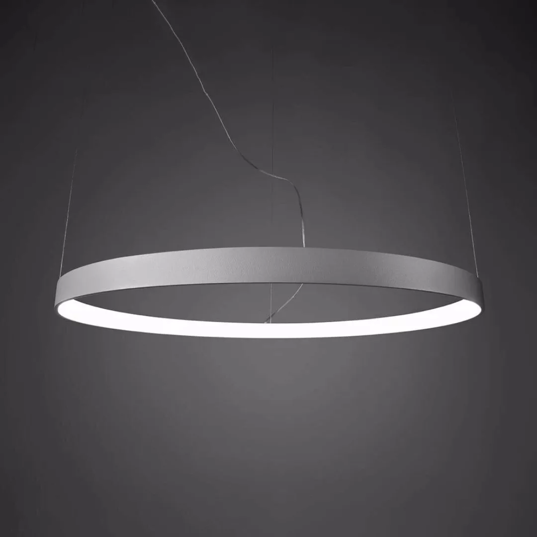 famlights | LED Pendelleuchte Ria in Weiß 30W 3870lm 4000K günstig online kaufen