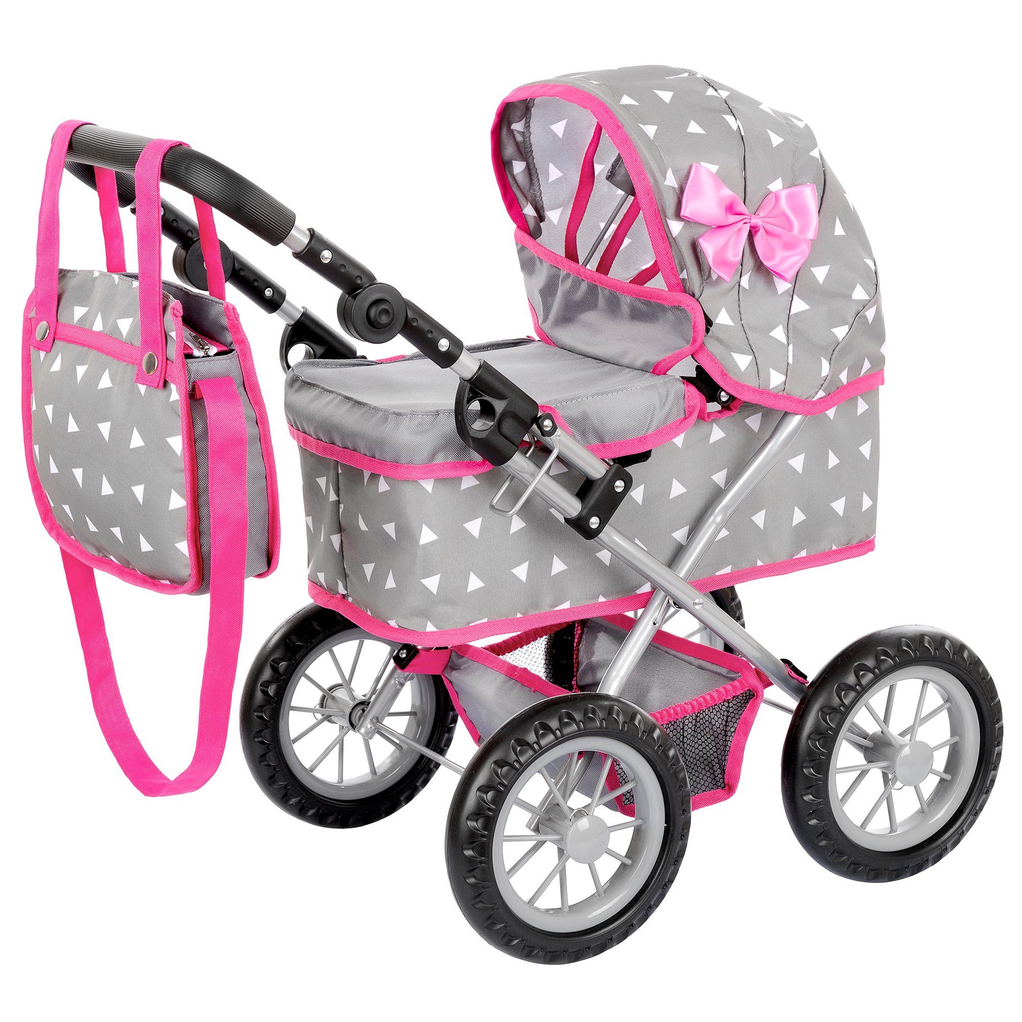kinderplay Puppenwagen Puppenwagen ab 2 Jahre, günstig online kaufen