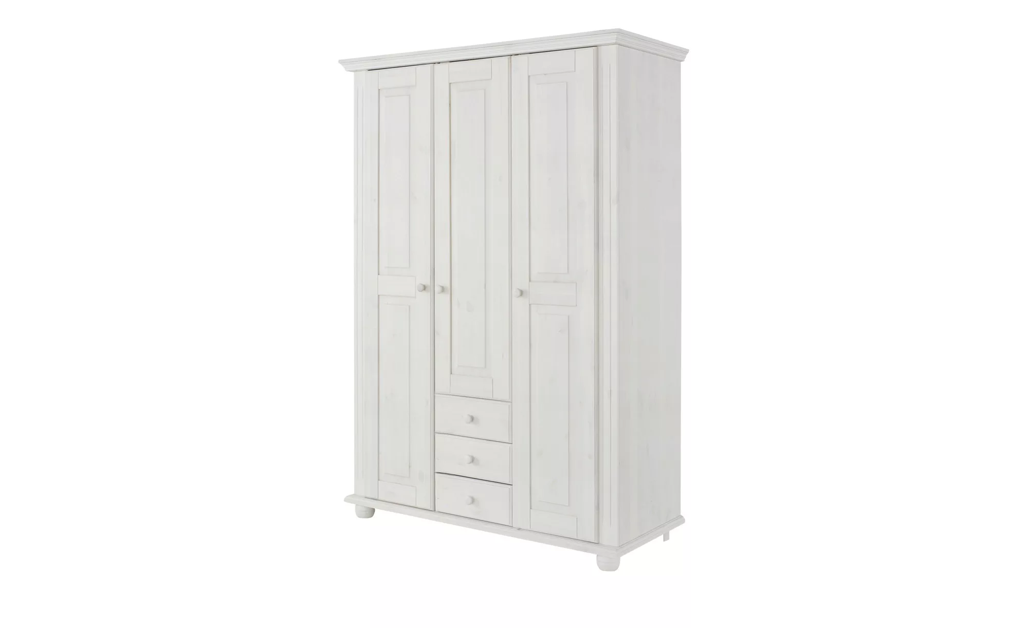 Kleiderschrank   Melissa ¦ weiß ¦ Maße (cm): B: 130,6 H: 185,7 T: 55,8 Baby günstig online kaufen