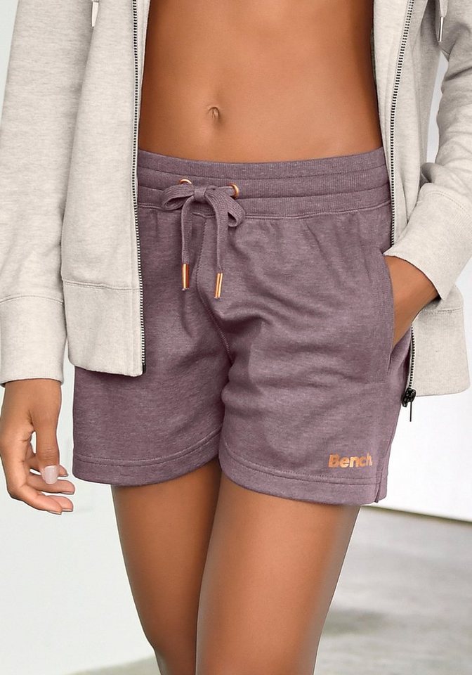 Bench. Loungewear Relaxshorts Sweathose mit kurzen Seitenschlitzen und seit günstig online kaufen