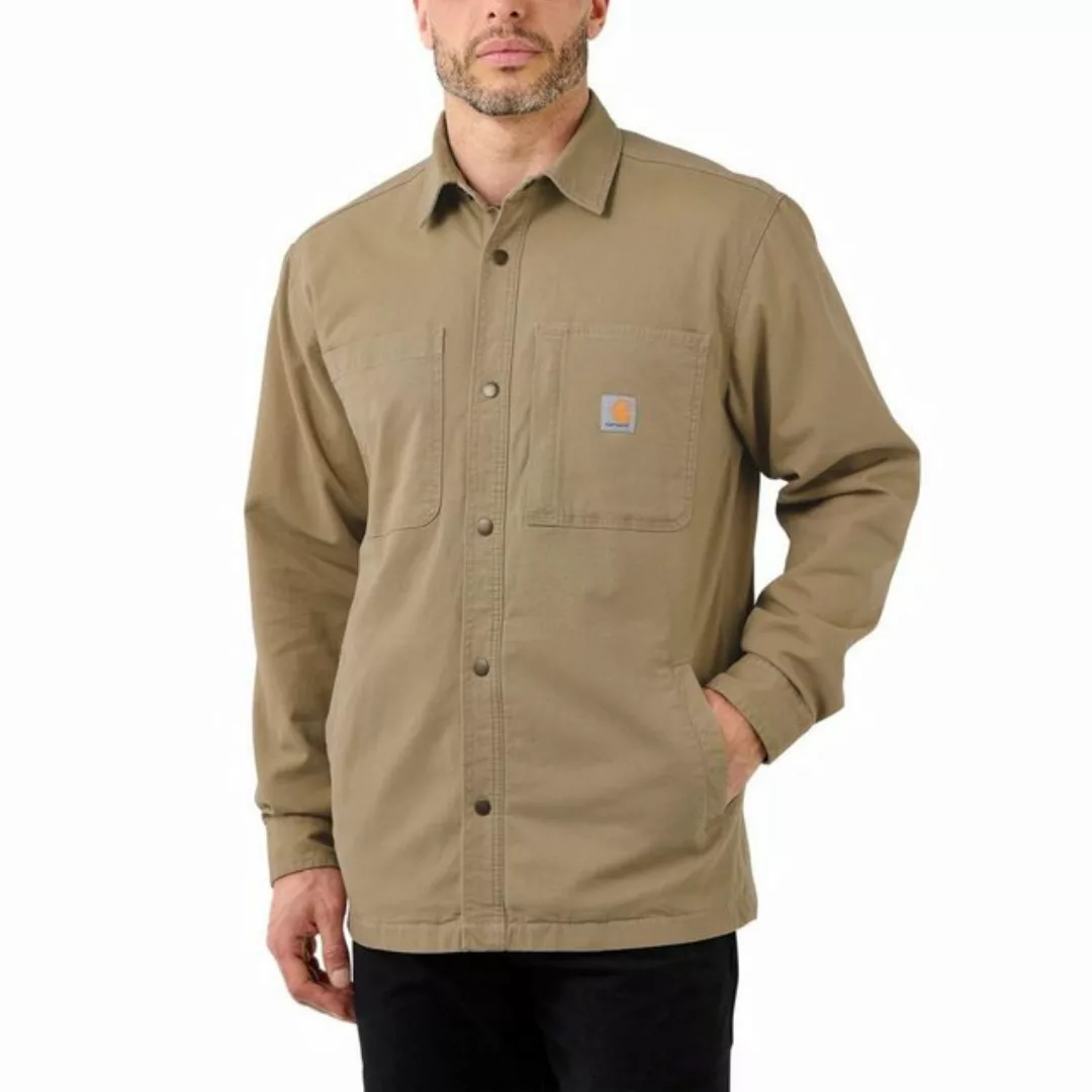 Carhartt Outdoorhemd Carhartt Herren Langarmhemd Fleece Lined Snap Front günstig online kaufen